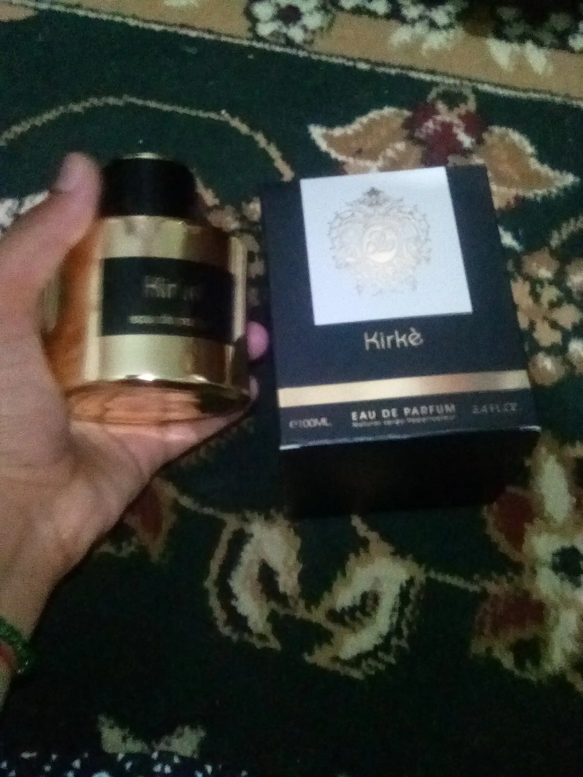 Parfyumlangan suv Fragrance World Kirke, erkak va ayollar uchun, 100 ml