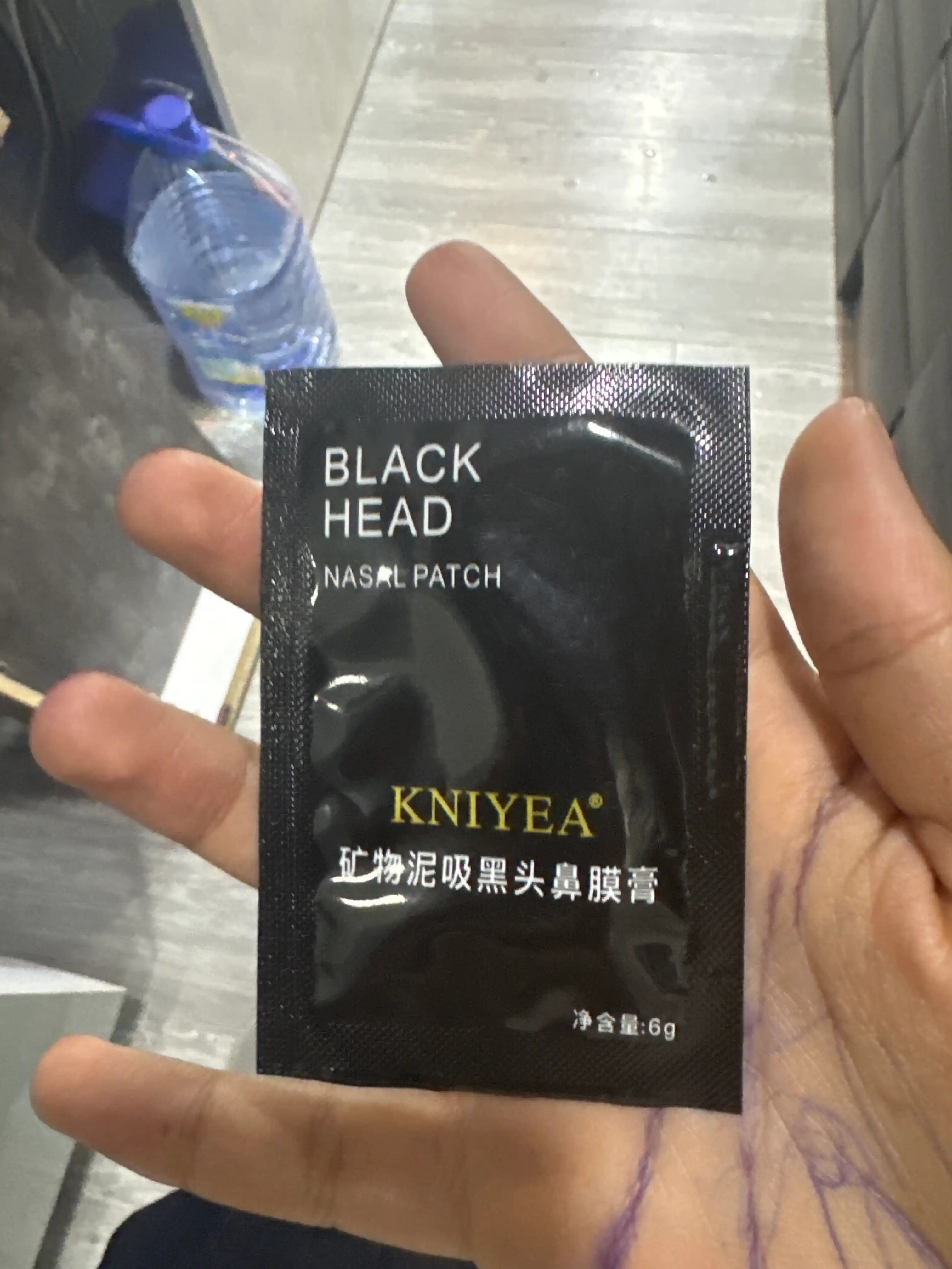 Маска для лица Kniyea Black Head, угольная, от черных точек 6 г, 5 шт