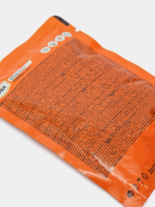 Lapka mushuklar uchun nam yem, sousdagi mol go'shti bilan, 85 gr 28 dona