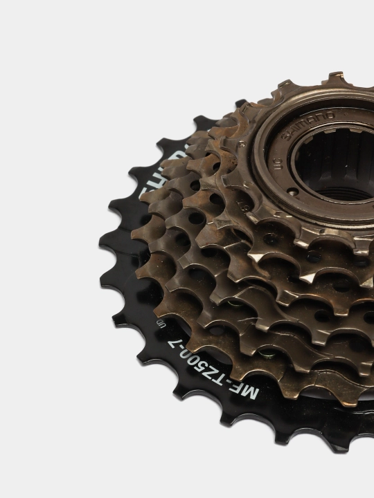 Трещотка велосипедная Shimano на 7 скоростей, плавное переключение передач