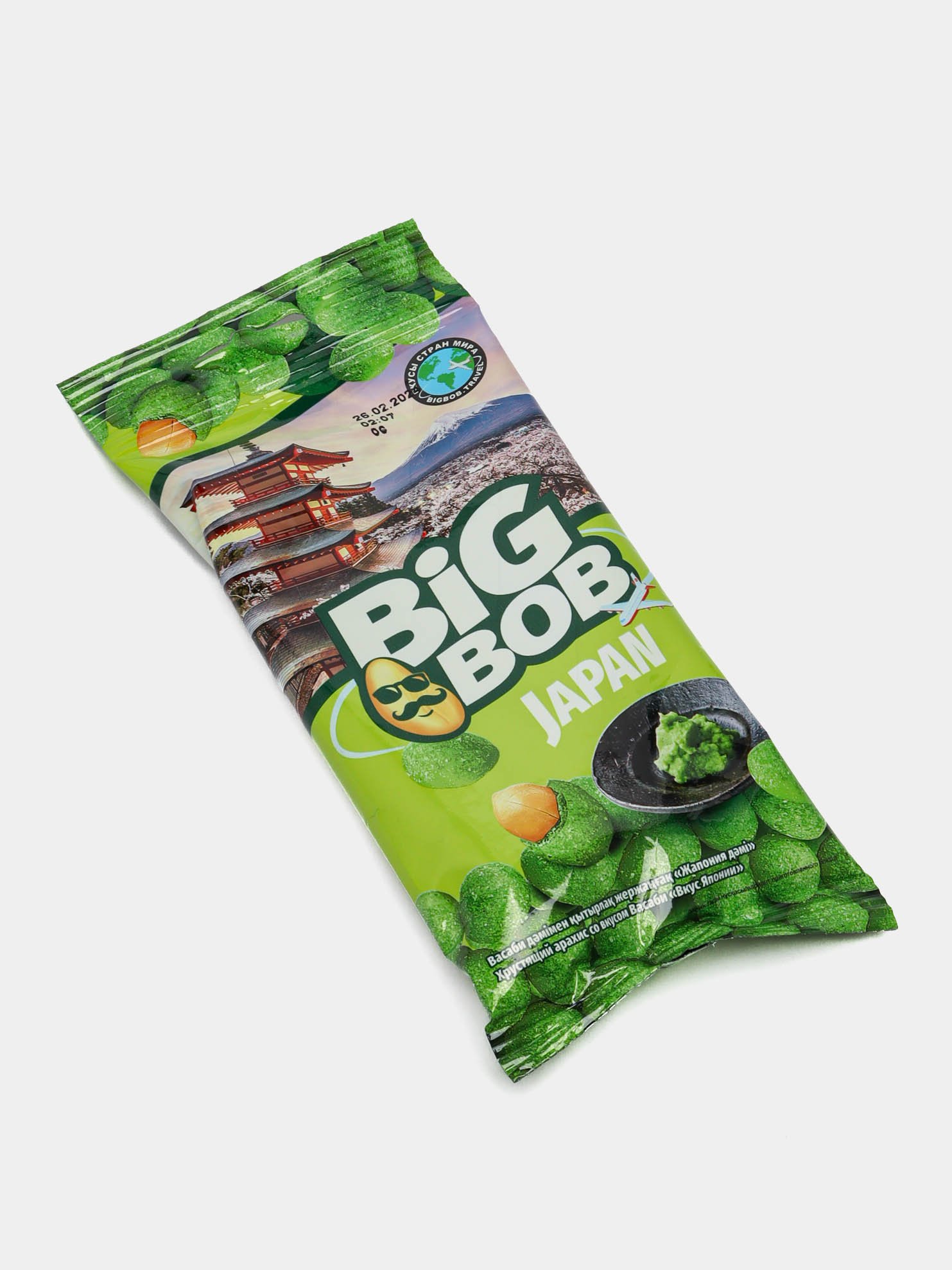 Арахис со вкусом васаби BIG BOB JAPAN, 50 гр купить по низким ценам в  интернет-магазине Uzum ()