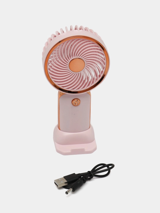 Мини вентилятор ручной, настольный, USB портативный