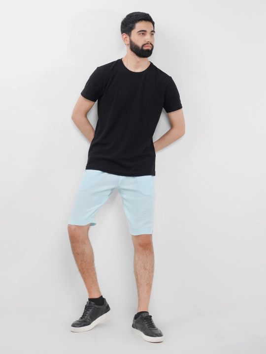 Erkaklar yozgi muslin shortilari