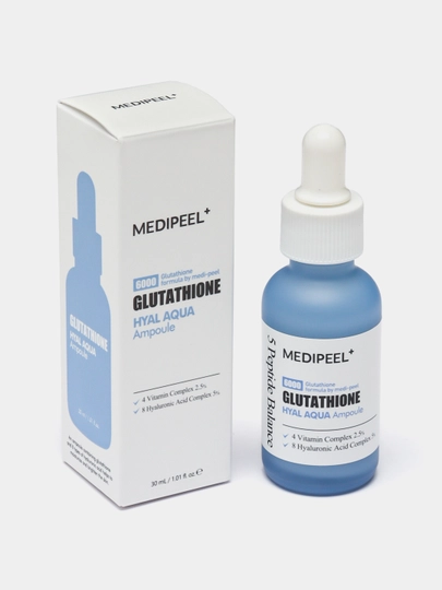 medi peel glutathione hyal aqua ampoule Осветляющая сыворотка с глутатионом для сияния кожи Medi-Peel отзывы на Uzum Market vendor_Perricone MD lather into bubbles Skin Lightening Treatment In Flavor:Orange (8 oz. tube)