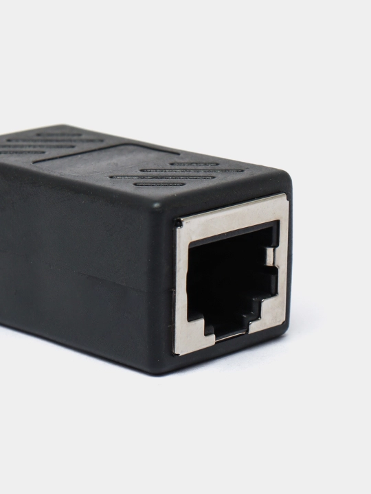 Сетевой адаптер RJ45, соеденитель сетевого и интернет кабеля RJ45 6-категория "ГБ"