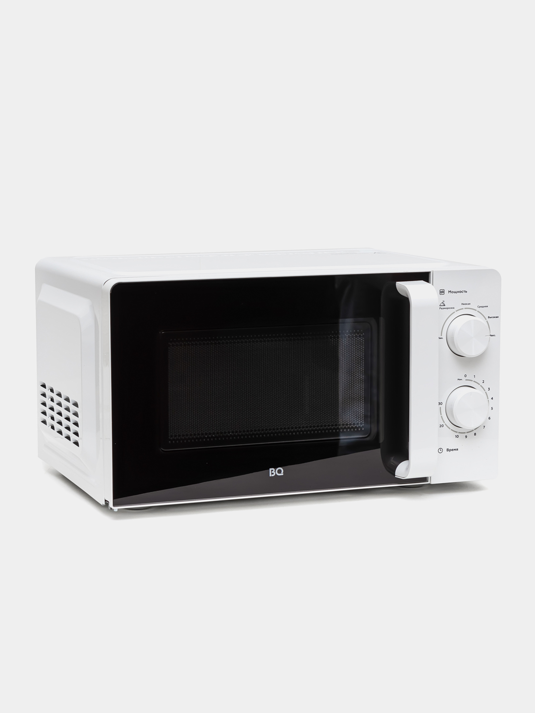 Микроволновка СВЧ печь BQ MWO 20004SM/W, Микроволновая печь, объем 20 л ...