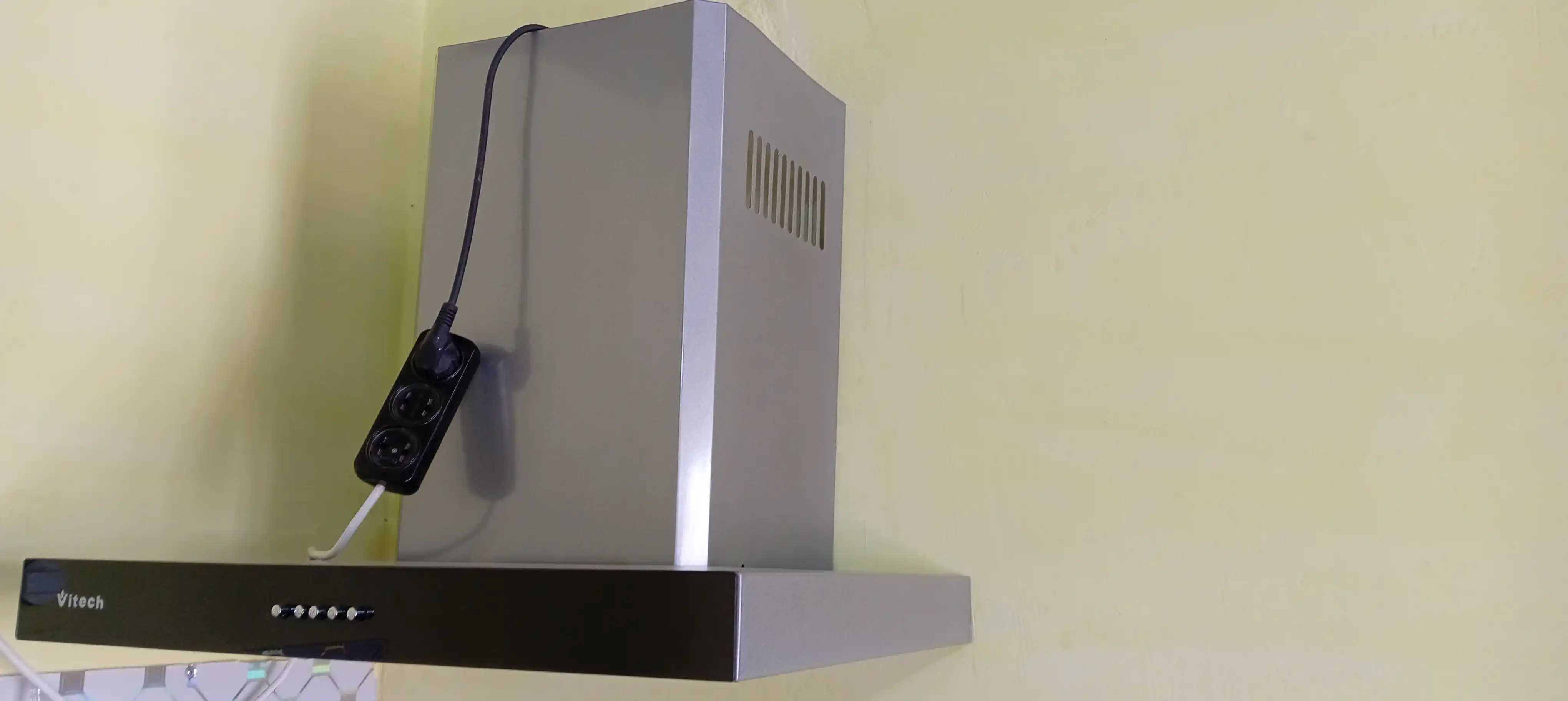T-shaklidagi oshxona dudburoni Vitech Sigma T 60 sm