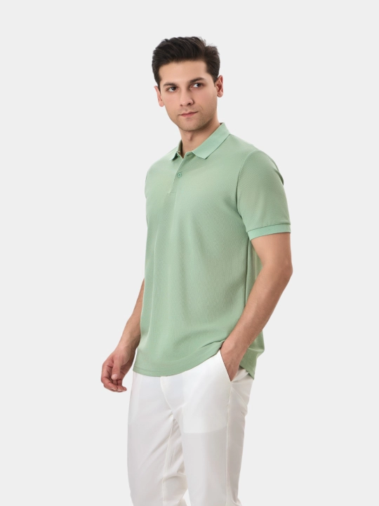 TERRA PRO Erkaklar uchun polo, qisqa yengil SS24CR2-17-20106