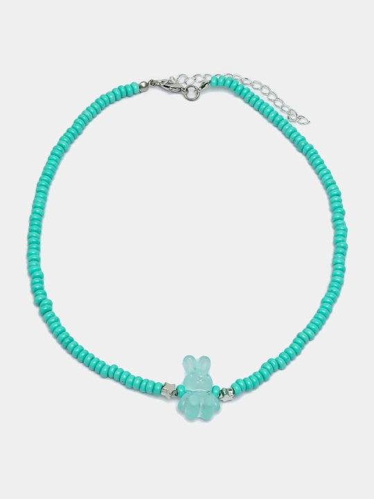 Choker - quyon bilan biserlardan yasalgan marjon - 