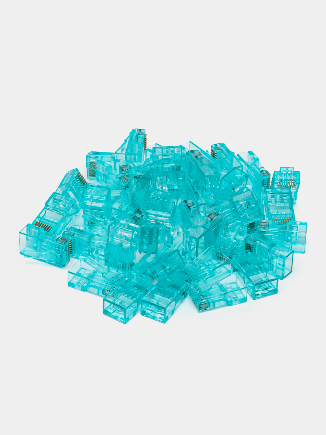 Konnektor RJ45 CAT5, kategotiya 5 sifatli, rangli - 