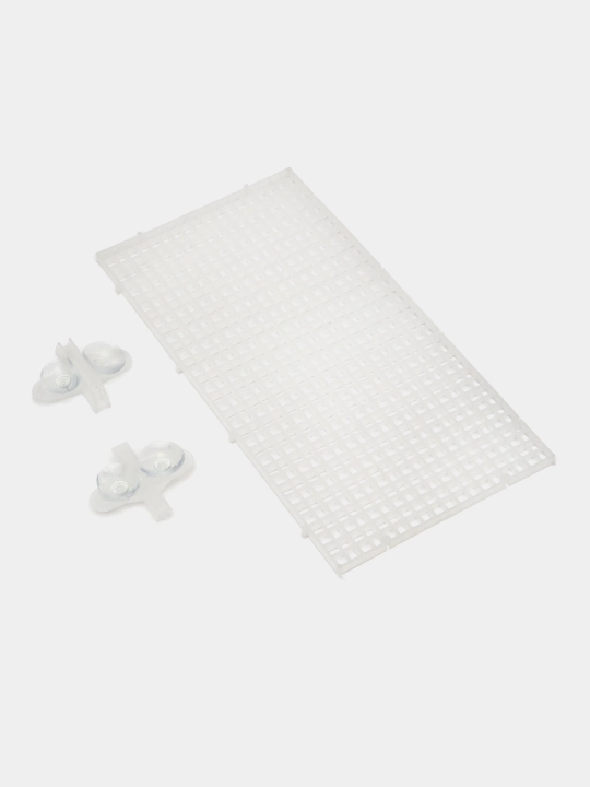 Akvarium uchun to'rli to'siq, oq, 30 * 15 sm - 
