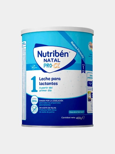 Смесь Nutriben NATAL Pro-α 1, 0-6 месяцев, 400 г - 