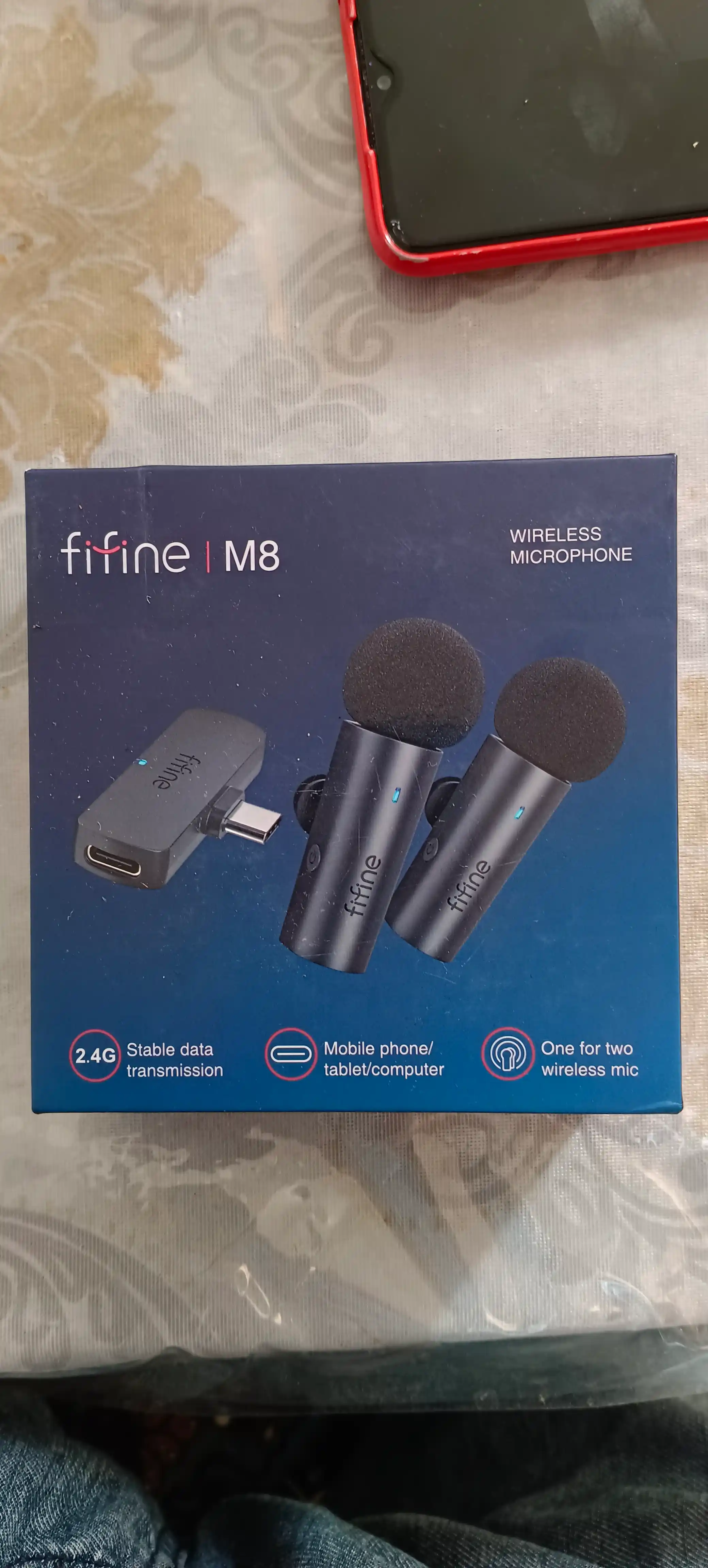 49 / 1000  Fifine m8 ilmoqli mikrofon, to‘plamda 2 ta