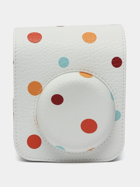 Tasma bilan charm g'ilof, keys Instax mini 12, mini 11, mini 7+/SE uchun