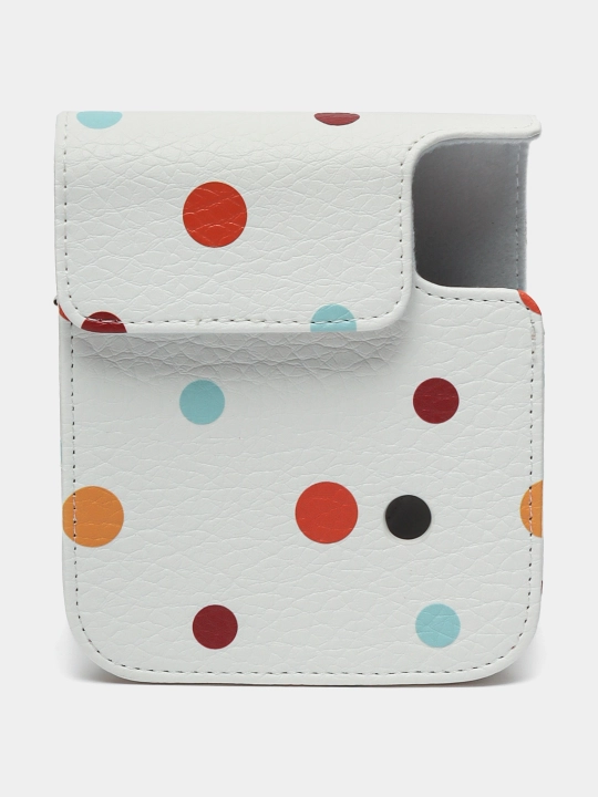 Tasma bilan charm g'ilof, keys Instax mini 12, mini 11, mini 7+/SE uchun