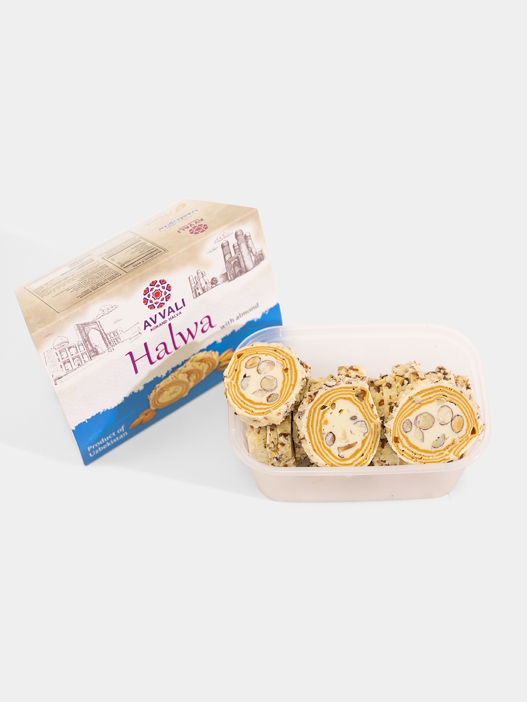 Holva "Avvali", bodom bilan, 250 g