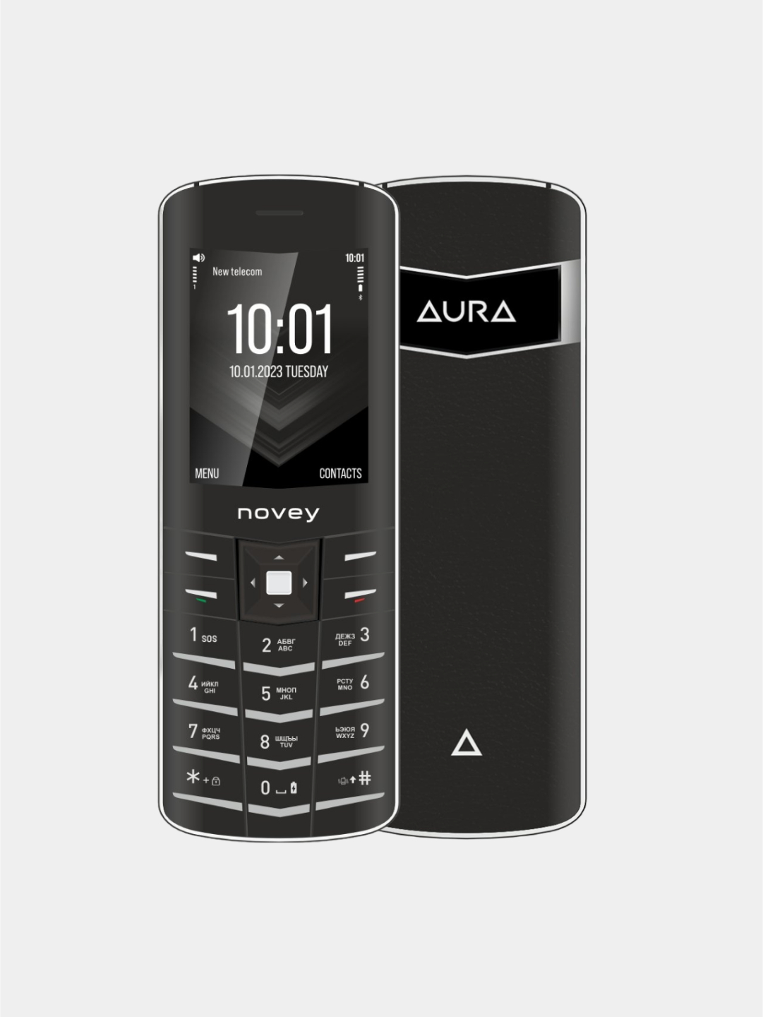 Мобильный Телефон Novey AURA V1, Dual SIM купить по низким ценам в  интернет-магазине Uzum (1028941)