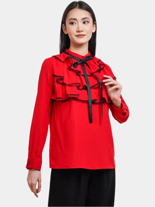 Jabo yoqali bluzka Fabrica luxury boutique