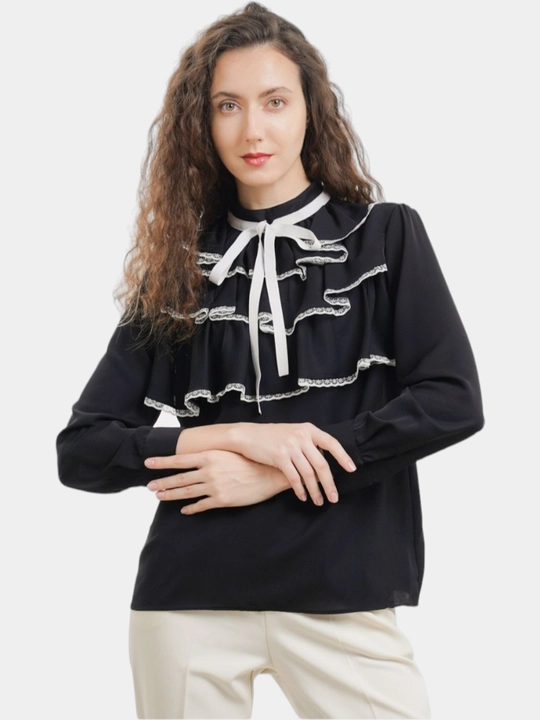 Jabo yoqali bluzka Fabrica luxury boutique