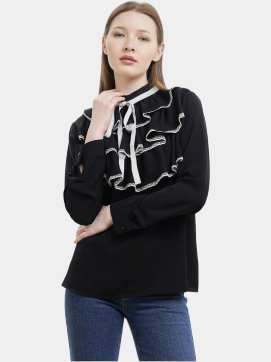 Jabo yoqali bluzka Fabrica luxury boutique