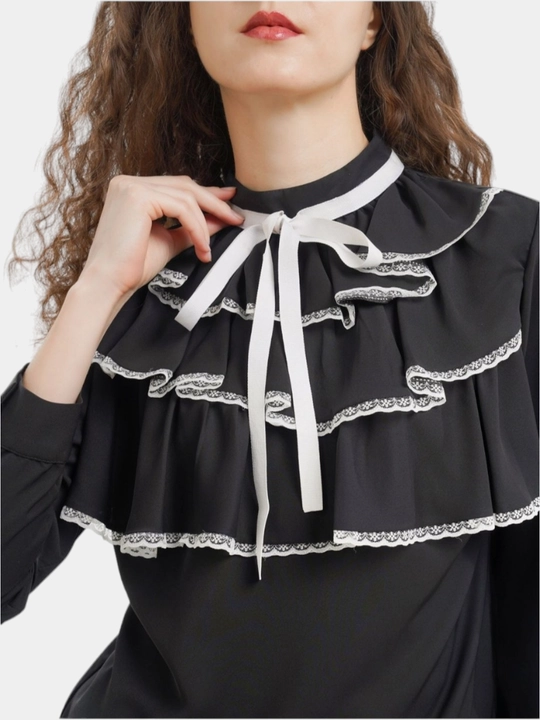 Jabo yoqali bluzka Fabrica luxury boutique