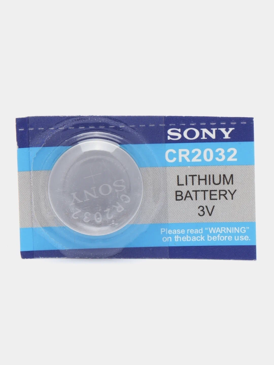 Batareyka "CR2032 Litium 3V SONY", kompyuter va noutbuklar uchun, biosga - 