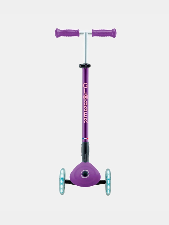 Uch g'ildirakli samokat Globber Primo Foldable Plus Lights