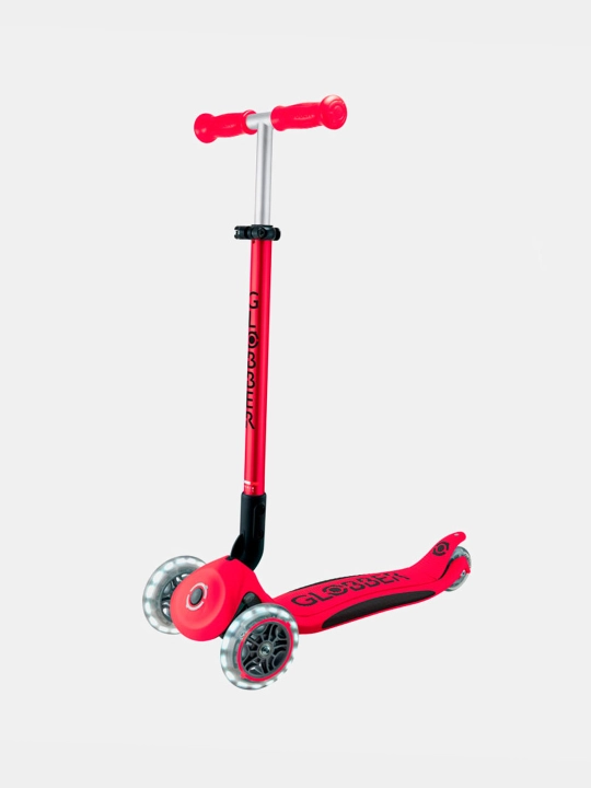 Uch g'ildirakli samokat Globber Primo Foldable Plus Lights
