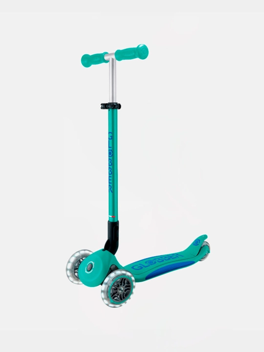Uch g'ildirakli samokat Globber Primo Foldable Plus Lights