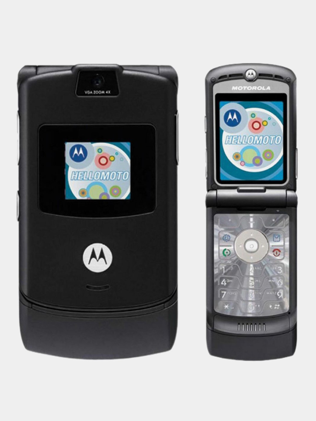 Кнопочный телефон Motorola RAZR V3 CDMA Perfectum купить по низким ценам в  интернет-магазине Uzum (1015713)