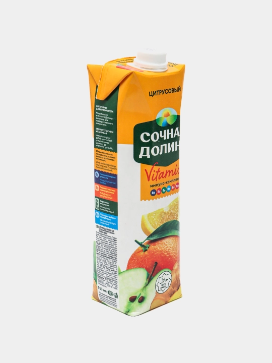 Sharbat Sochnaya Dolina Sitrusli vitamiks, 950 ml