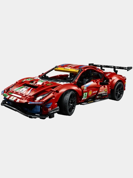 Конструктор Technic Ferrari, Bugatti, Porsche, BMW, спортивная машина, спорткар, мотоцикл