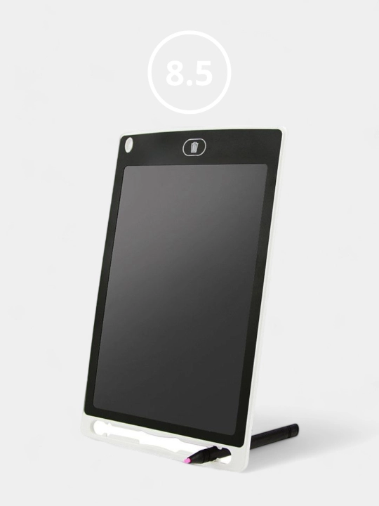 Детский графический LCD планшет для рисования, электронная доска, 8.5", 12 * 16.5 см