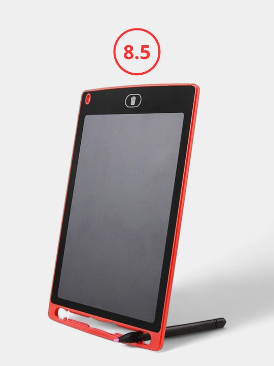 Детский графический LCD планшет для рисования, электронная доска, 8.5", 12 * 16.5 см