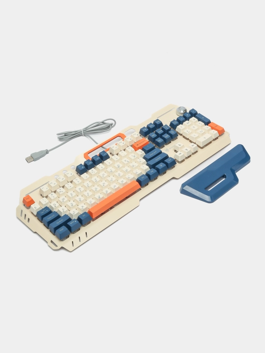 Клавиатура игровая, бесшумная, мембранная, Sunfox K90