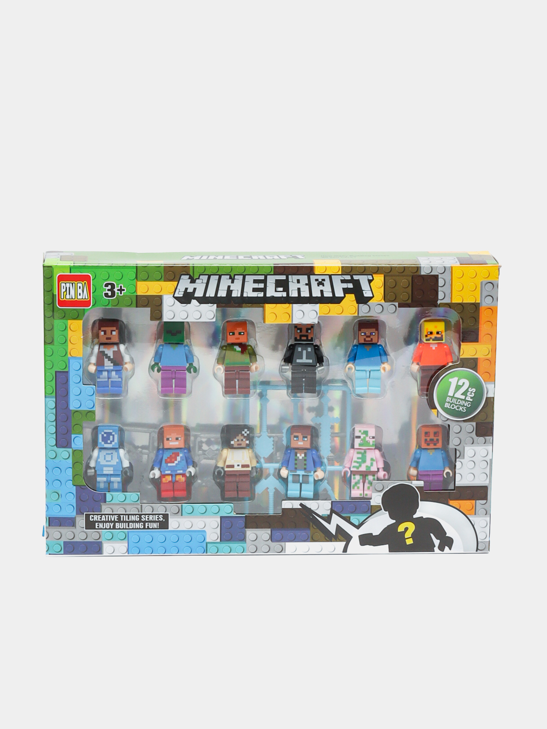 Набор Майнкрафт Фигурки из 6 и 12 человечков игры Майнкрафт Minecraft LEGO  Конструктор купить по низким ценам в интернет-магазине Uzum (1005465)