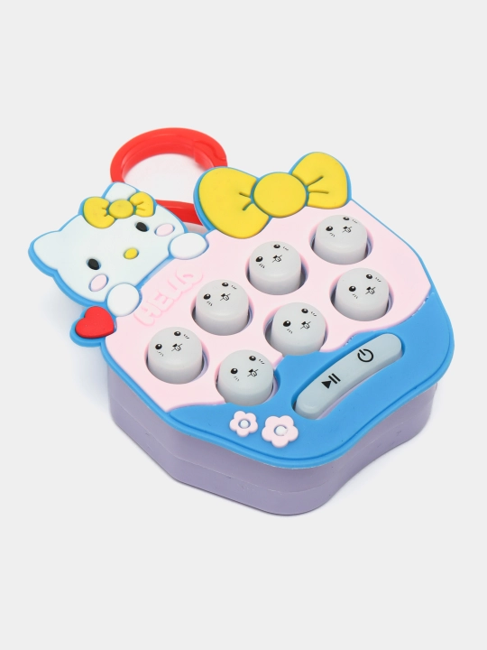 Pop it elektron qo'l uchun stressga qarshi kurash o'yinchoqi, bolalar uchun, brelok