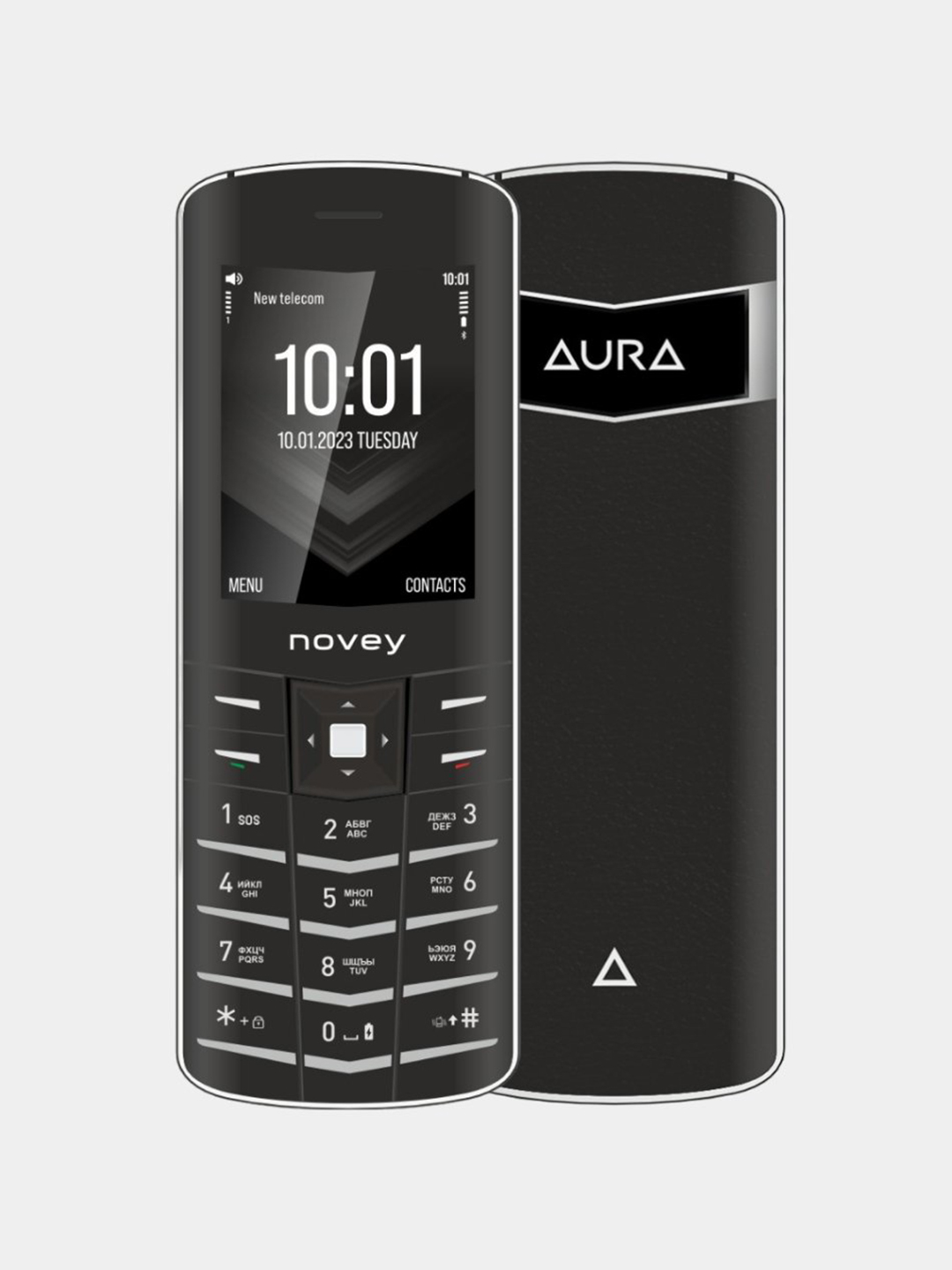 Мобильный Телефон Novey AURA V1, Dual SIM купить по низким ценам в  интернет-магазине Uzum (1028941)