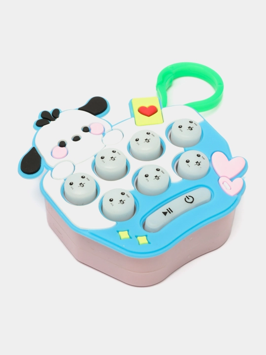 Антистресс для рук, игрушка для детей Pop It, поймай суслика, брелок, электронный поп ит