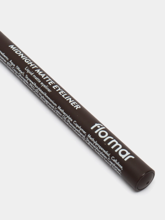 Подводка-фломастер для глаз, Midnight Matte Eyeliner - Flormar