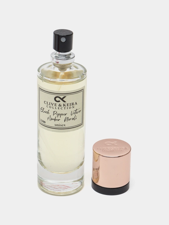 Parfyumlangan suv CLIVE & KEIRA 2100, Black Peper Amber Neroli ZIEL, uniseks atir, 30 ml