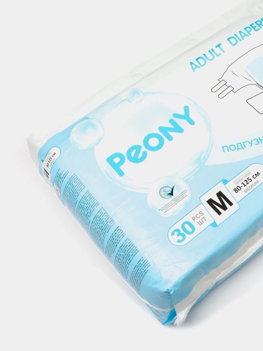 Подгузники для взрослых PEONY, M