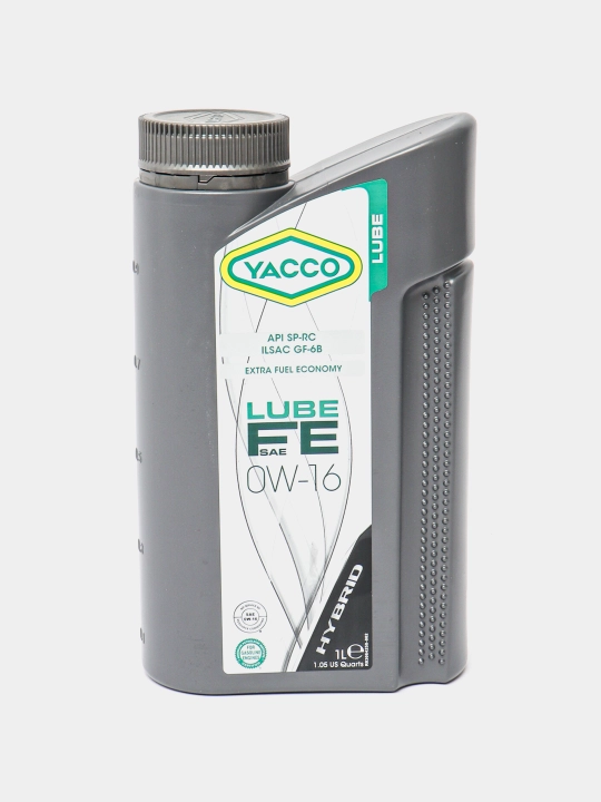 Cинтетическое моторное масло YACCO LUBE FE 0W-16, 1 л