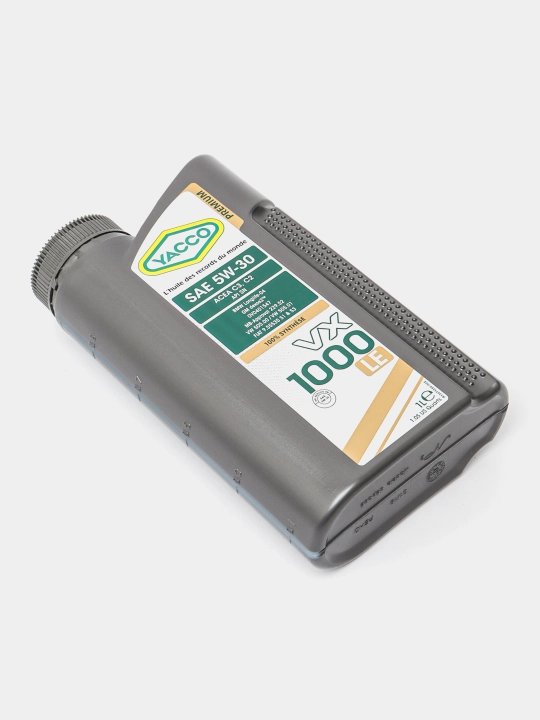 YACCO VX 1000 LE 5W-30 C2-C3 DEXOS-2 MB229.52 - 100% синтетическое моторное масло, 1 л