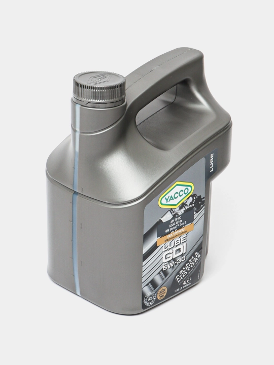 YACCO Lube GDI 5W-30 DEXOS-1 GEN 3 - 100% синтетическое моторное масло 4 литра