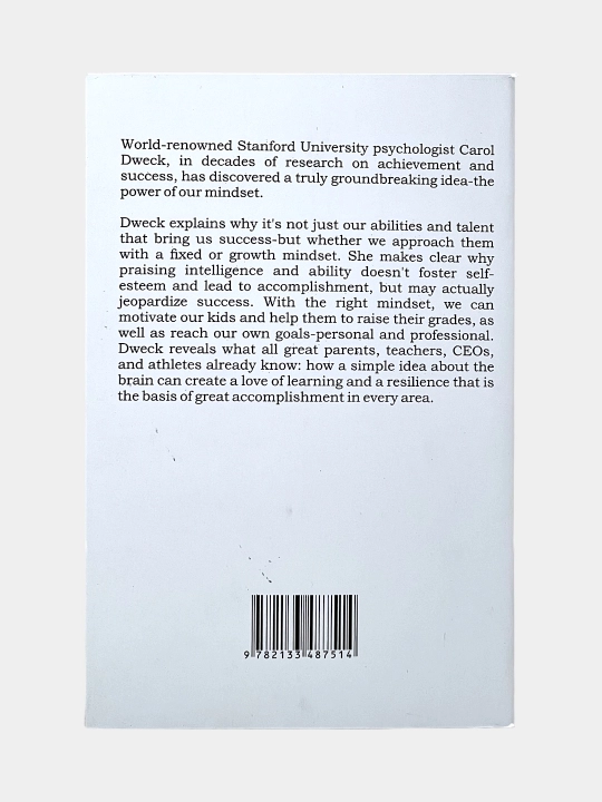 Mindset, Dr Carol S. Dweck