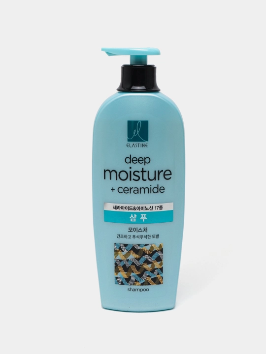 Шампунь для волос, Elastine, Scalp cooling, moisture care, intensive, collagen, 680 мл