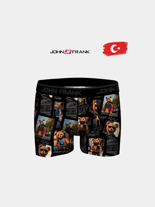 Erkaklar bokser trusiklari JOHN FRANK, o'lchami S/M/L/XL/XXL