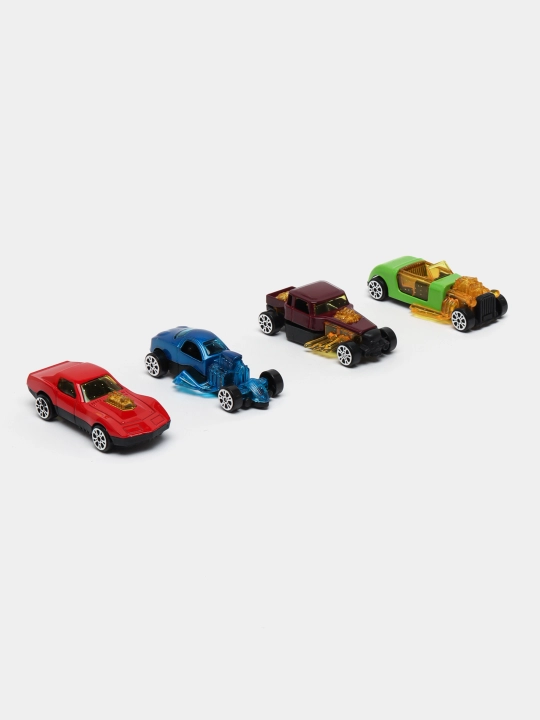Hot Wheels metall mashinachali avtovoz, katapultali, 8 dona + gilamcha shahar