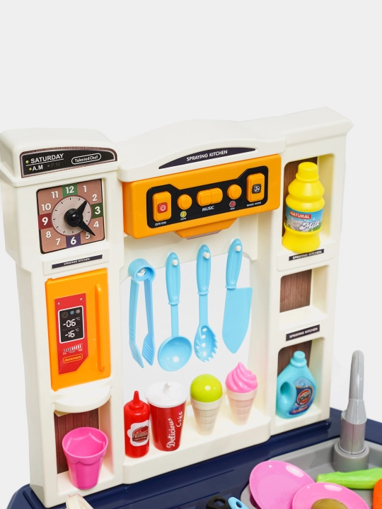 Детская игрушечная кухня Talanted chef, Сhef Kitchen с функцией воды, света, звука